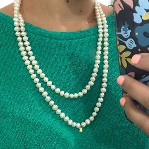 Gold TOUS pearl necklace